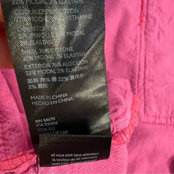 Pilcro by Anthropologie Pink Corduroy Button-Front Mini Skirt Size 6 - Picture 9 of 10